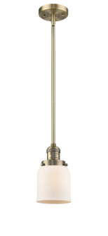 Franklin Restoration One Light Mini Pendant in Brushed Brass (405|201SBBG51)