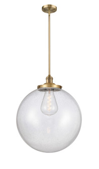 Franklin Restoration One Light Pendant in Brushed Brass (405|201SBBG20418)