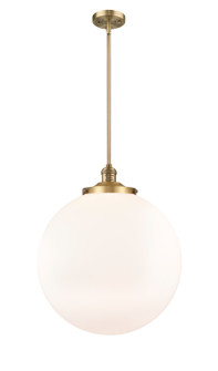 Franklin Restoration One Light Pendant in Brushed Brass (405|201SBBG20118)