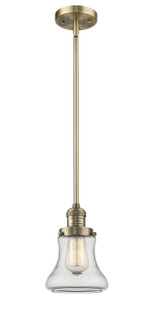 Franklin Restoration LED Mini Pendant in Brushed Brass (405|201SBBG192LED)