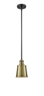 Franklin Restoration LED Mini Pendant in Black Antique Brass (405|201SBABM9ABLED)