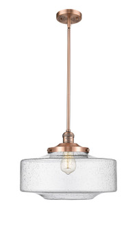 Franklin Restoration One Light Mini Pendant in Antique Copper (405|201SACG69416)