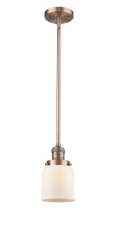 Franklin Restoration LED Mini Pendant in Antique Copper (405|201SACG51LED)