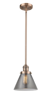 Franklin Restoration LED Mini Pendant in Antique Copper (405|201SACG43LED)