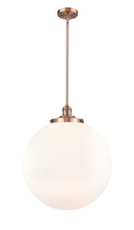 Franklin Restoration One Light Pendant in Antique Copper (405|201SACG20118)