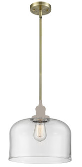 Franklin Restoration LED Mini Pendant in Antique Brass (405|201SABG72LLED)