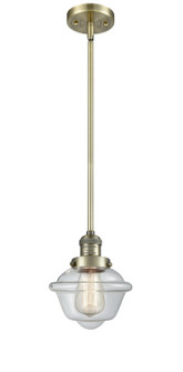 Franklin Restoration LED Mini Pendant in Antique Brass (405|201SABG532LED)