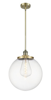 Franklin Restoration One Light Pendant in Antique Brass (405|201SABG20214)