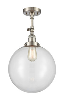 Franklin Restoration LED Semi-Flush Mount in Brushed Satin Nickel (405|201FSNG20212LED)