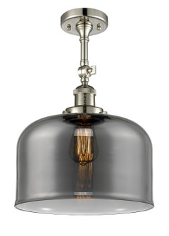 Franklin Restoration One Light Semi-Flush Mount in Polished Nickel (405|201FPNG73L)