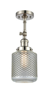 Franklin Restoration LED Semi-Flush Mount in Polished Nickel (405|201FPNG262LED)
