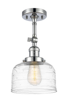 Franklin Restoration One Light Semi-Flush Mount in Polished Chrome (405|201FPCG713)