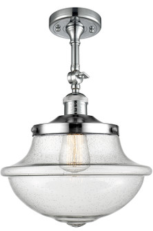Franklin Restoration One Light Semi-Flush Mount in Polished Chrome (405|201FPCG544)