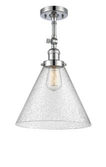 Franklin Restoration LED Semi-Flush Mount in Polished Chrome (405|201FPCG44LLED)