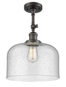 Franklin Restoration LED Semi-Flush Mount in Oil Rubbed Bronze (405|201FOBG74LLED)