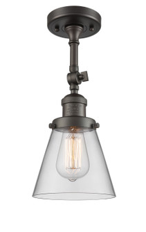 Franklin Restoration One Light Semi-Flush Mount in Oil Rubbed Bronze (405|201FOBG62)