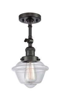 Franklin Restoration One Light Semi-Flush Mount in Oil Rubbed Bronze (405|201FOBG532)