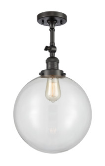 Franklin Restoration One Light Semi-Flush Mount in Oil Rubbed Bronze (405|201FOBG20212)