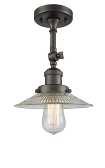Franklin Restoration One Light Semi-Flush Mount in Oil Rubbed Bronze (405|201FOBG2)