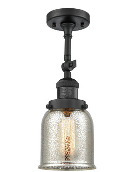 Franklin Restoration One Light Semi-Flush Mount in Matte Black (405|201FBKG58)