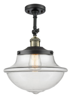 Franklin Restoration LED Semi-Flush Mount in Black Antique Brass (405|201FBABG542LED)