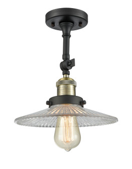 Franklin Restoration LED Semi-Flush Mount in Black Antique Brass (405|201FBABG2LED)