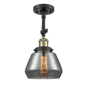 Franklin Restoration LED Semi-Flush Mount in Black Antique Brass (405|201FBABG173LED)