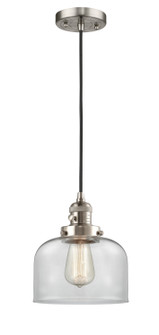 Franklin Restoration One Light Mini Pendant in Brushed Satin Nickel (405|201CSWSNG72)