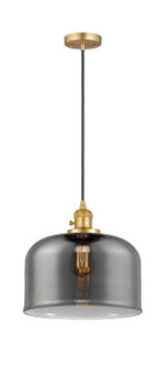 Franklin Restoration One Light Mini Pendant in Satin Gold (405|201CSWSGG73L)