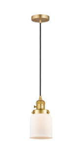 Franklin Restoration One Light Mini Pendant in Satin Gold (405|201CSWSGG51)