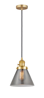 Franklin Restoration One Light Mini Pendant in Satin Gold (405|201CSWSGG43)