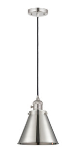 Franklin Restoration One Light Mini Pendant in Polished Nickel (405|201CSWPNM13PN)