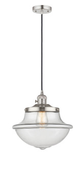 Franklin Restoration One Light Mini Pendant in Polished Nickel (405|201CSWPNG542)