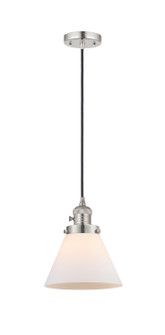 Franklin Restoration LED Mini Pendant in Polished Nickel (405|201CSWPNG41LED)
