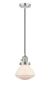 Franklin Restoration LED Mini Pendant in Polished Nickel (405|201CSWPNG321LED)