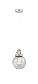 Franklin Restoration One Light Mini Pendant in Polished Nickel (405|201CSWPNG2046)