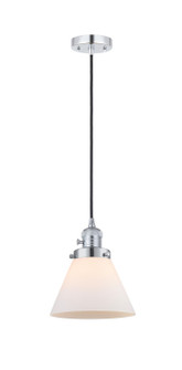 Franklin Restoration One Light Mini Pendant in Polished Chrome (405|201CSWPCG41)