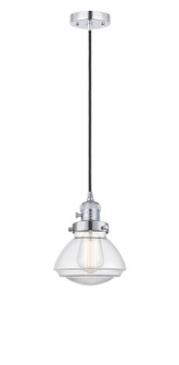 Franklin Restoration One Light Mini Pendant in Polished Chrome (405|201CSWPCG322)