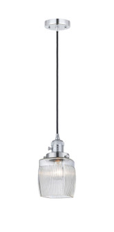 Franklin Restoration One Light Mini Pendant in Polished Chrome (405|201CSWPCG302)