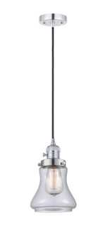 Franklin Restoration One Light Mini Pendant in Polished Chrome (405|201CSWPCG192)