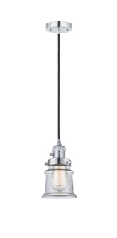 Franklin Restoration One Light Mini Pendant in Polished Chrome (405|201CSWPCG182S)