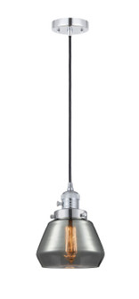 Franklin Restoration One Light Mini Pendant in Polished Chrome (405|201CSWPCG173)