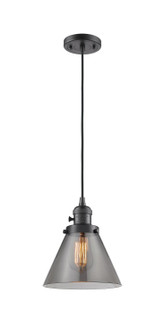 Franklin Restoration One Light Mini Pendant in Oil Rubbed Bronze (405|201CSWOBG43)