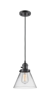 Franklin Restoration One Light Mini Pendant in Oil Rubbed Bronze (405|201CSWOBG42)