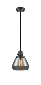 Franklin Restoration One Light Mini Pendant in Oil Rubbed Bronze (405|201CSWOBG173)
