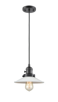 Franklin Restoration One Light Mini Pendant in Oil Rubbed Bronze (405|201CSWOBG1)