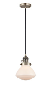 Franklin Restoration LED Mini Pendant in Antique Brass (405|201CSWABG321LED)