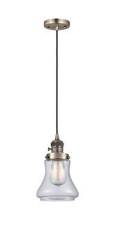Franklin Restoration LED Mini Pendant in Antique Brass (405|201CSWABG192LED)