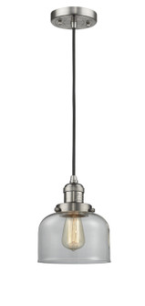Franklin Restoration One Light Mini Pendant in Brushed Satin Nickel (405|201CSNG72)