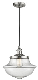 Franklin Restoration One Light Mini Pendant in Brushed Satin Nickel (405|201CSNG544)